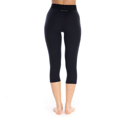 Goldhill 125 Zoned 3/4 Leggings - Black