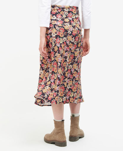 Coraline Skirt - Navy Floral