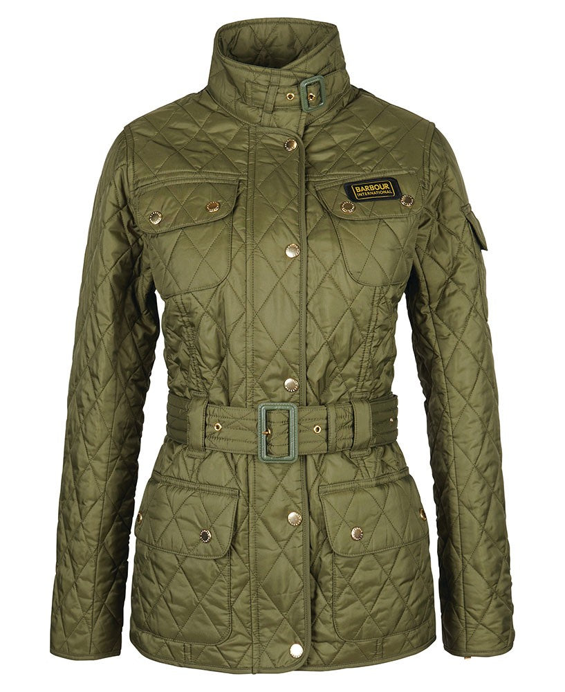 Quilted Jacket - Midnight Green