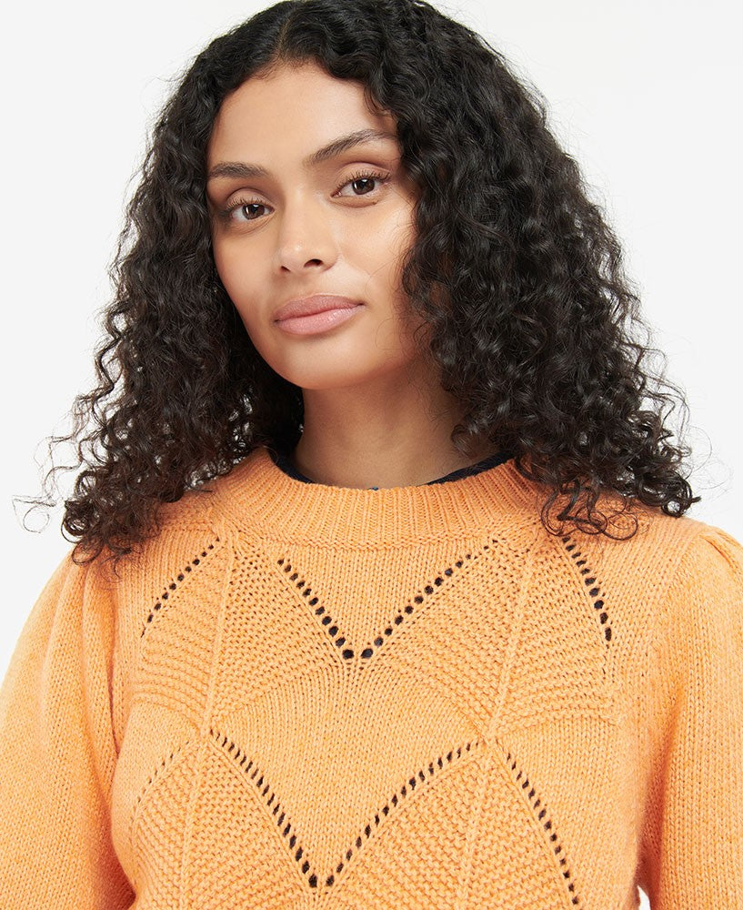 Leilani Knitted Jumper - Papaya