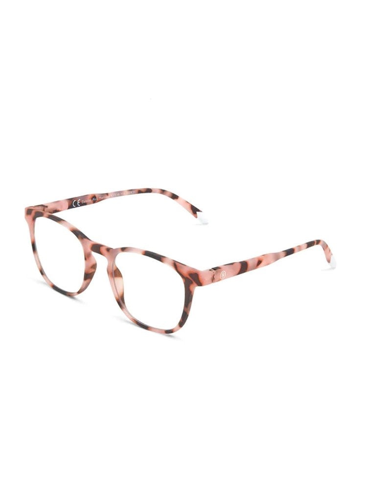 Dalston Blue Light Glasses - Pink Tortoise