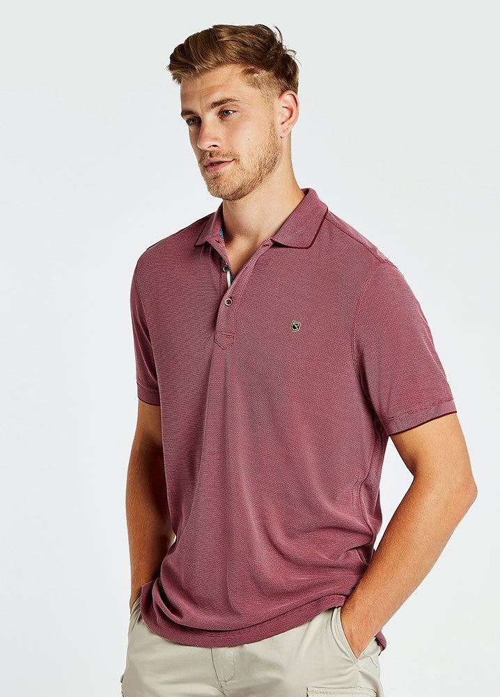 Morrison Polo Shirt - Ruby