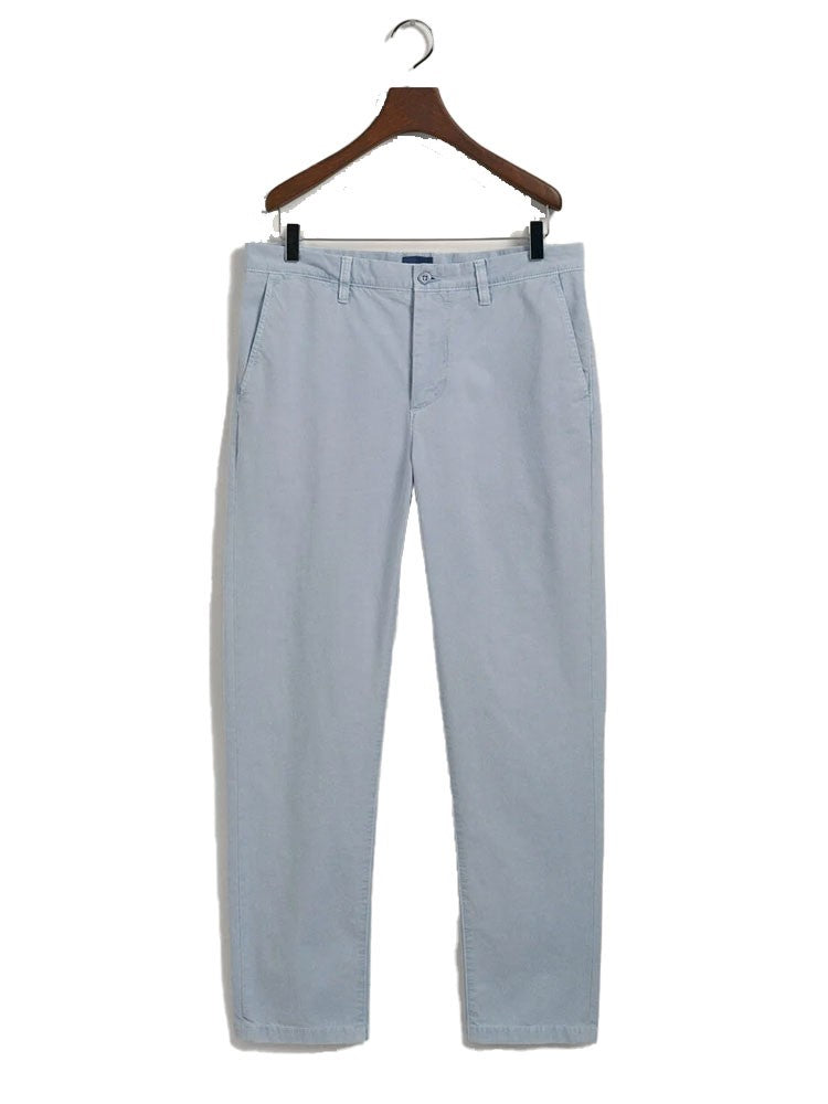Allister Canvas Chinos - Muted Blue