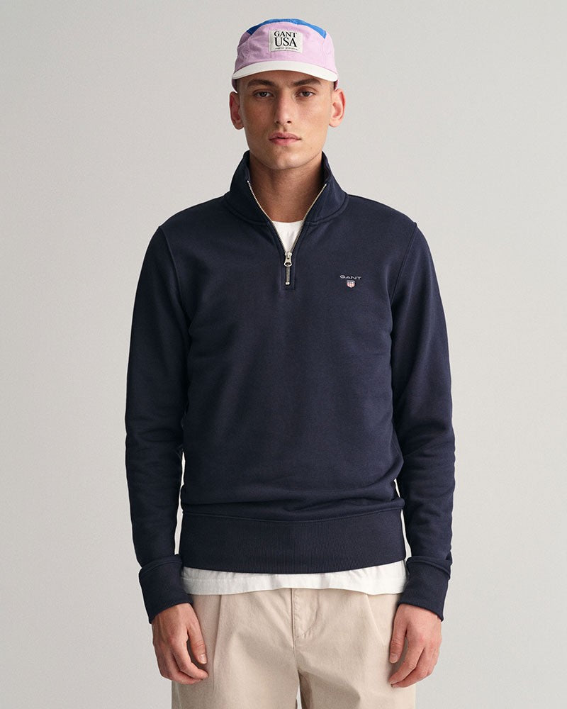 Original Half Zip Sweat - Evening Blue