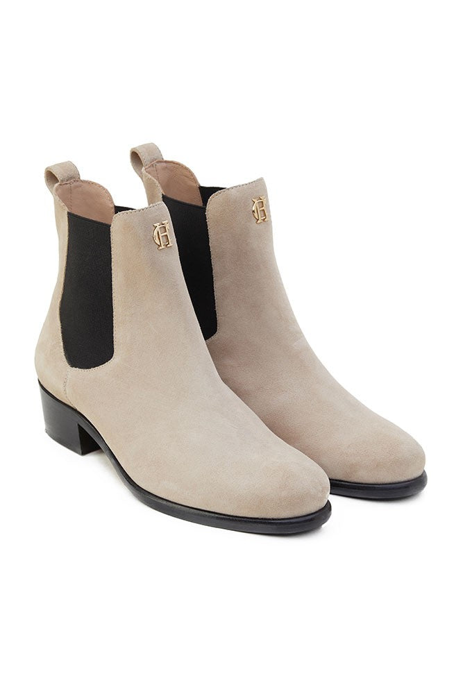 Chelsea Boot - Taupe Suede