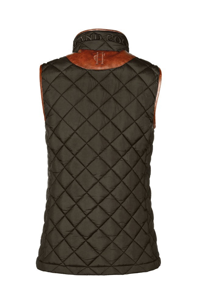 Country Quilted Gilet - Heritage Khaki