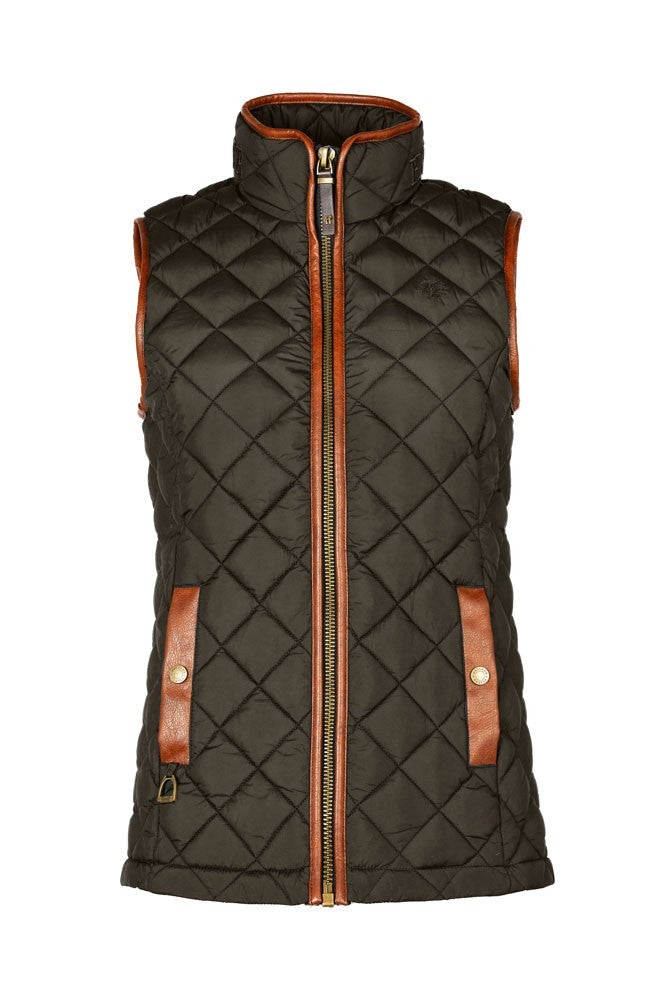 Country Quilted Gilet - Heritage Khaki