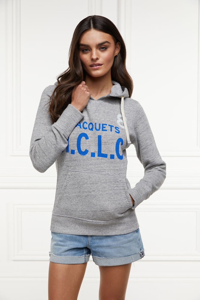 Racquets Hoodie - Grey Marl