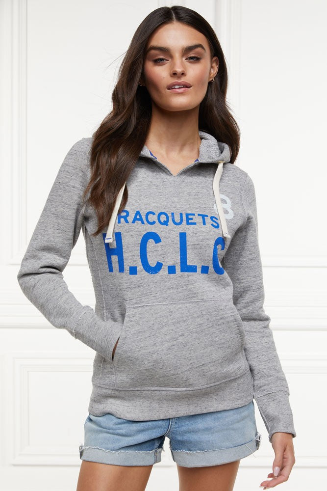 Racquets Hoodie - Grey Marl