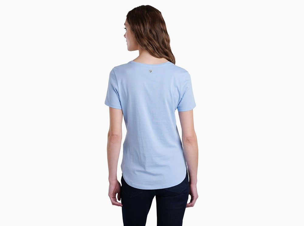 Arabella Scoop T-Shirt - Hydrangea