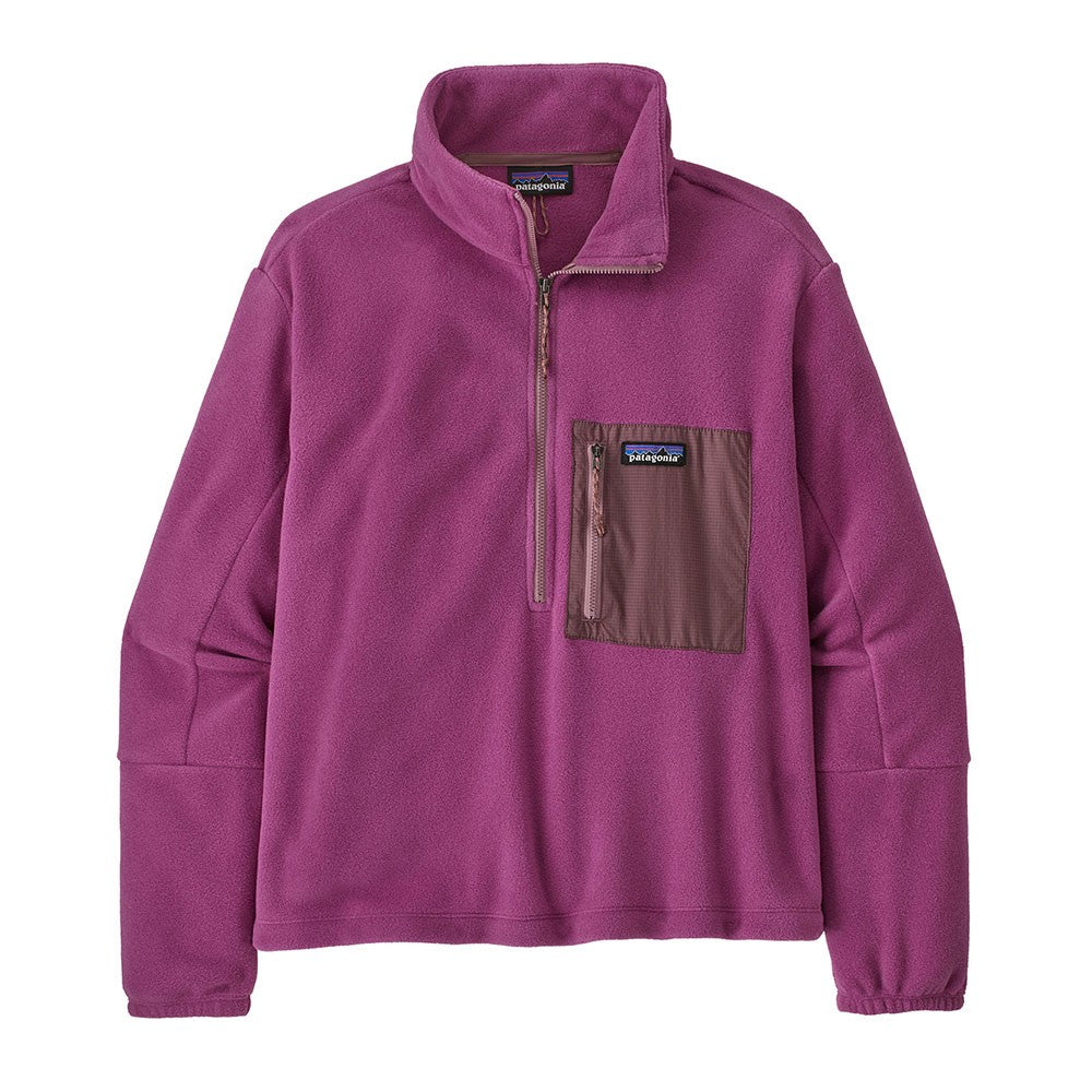 Microdini 1/2 Zip Fleece Pullover - Amaranth Pink