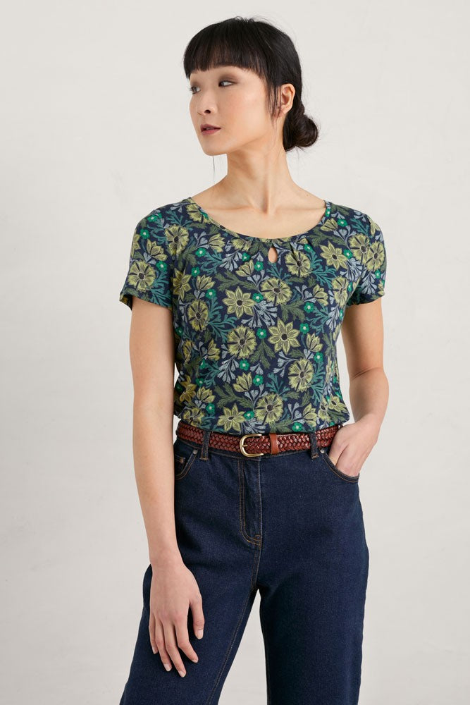 Appletree Top - Craft Floral Maritime