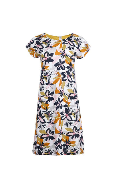 Tallahassee Organic Jersey Dress - White