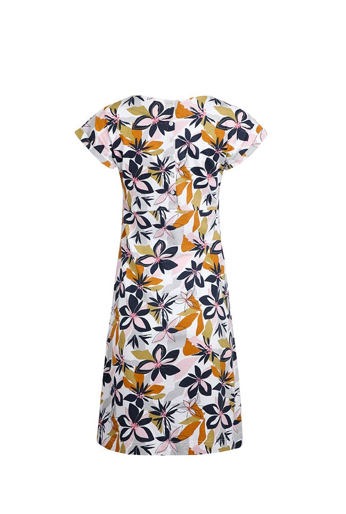 Tallahassee Organic Jersey Dress - White