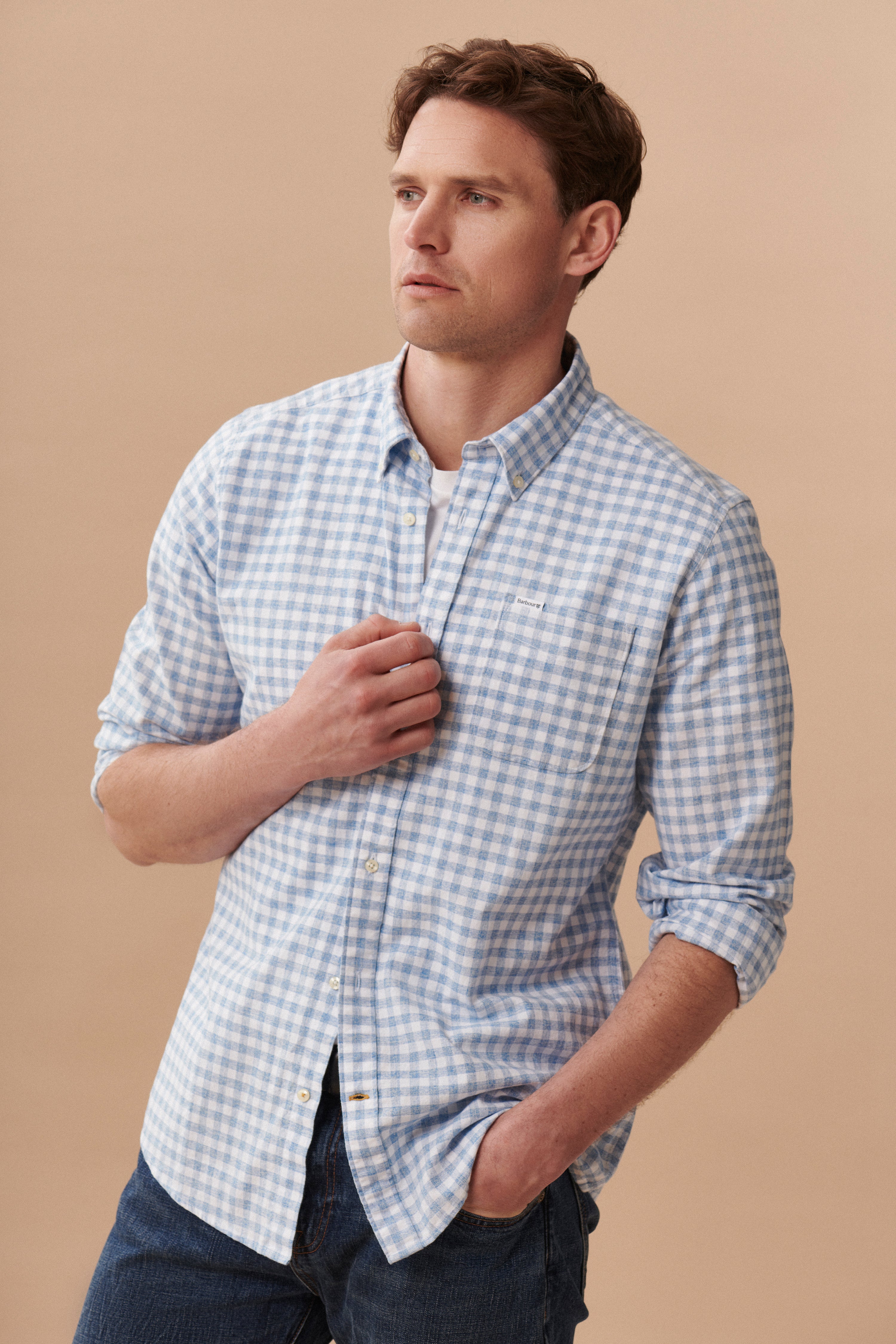 Kane Tailored Shirt - Blue