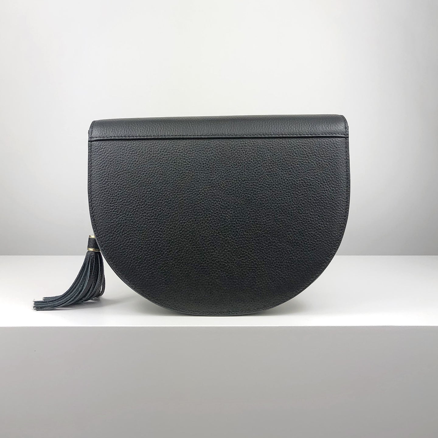 Floriana Grande Saddle Bag - Black