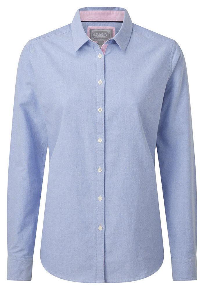 Cley Soft Oxford Shirt - Pale Blue