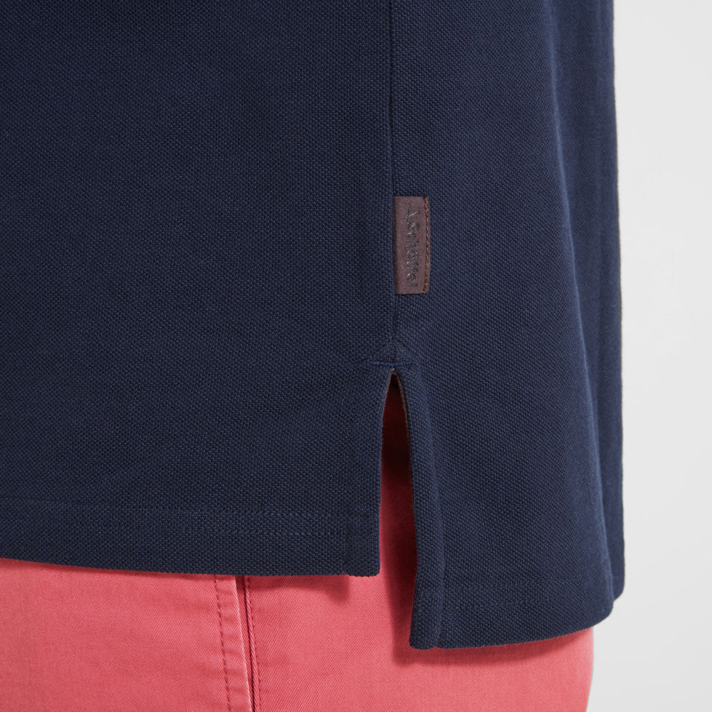 St Ives Tailored Polo Shirt - Navy