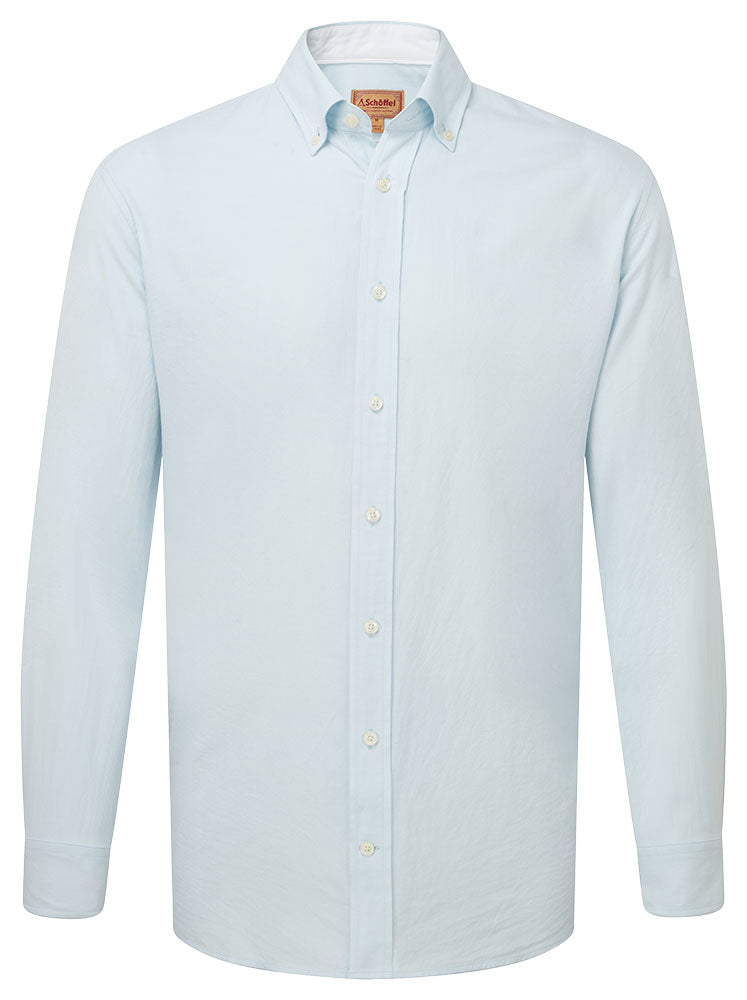 Titchwell Tailored Shirt - Pale Blue