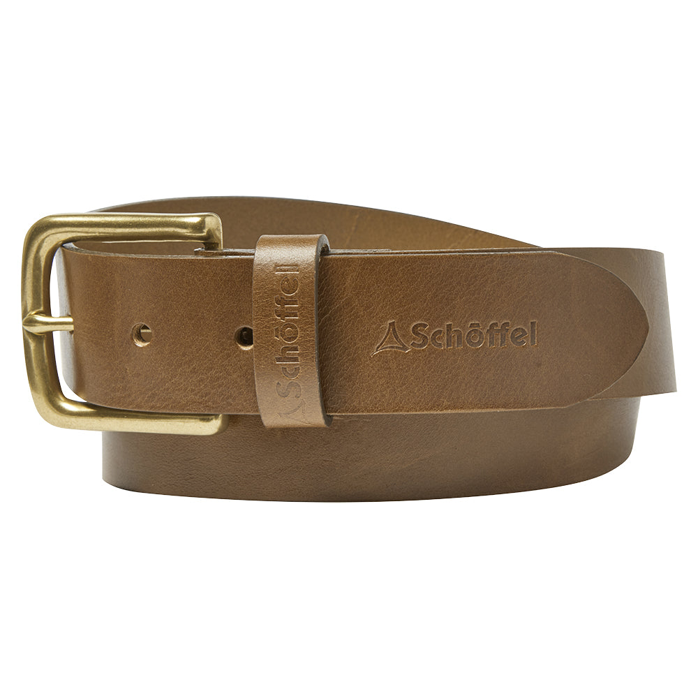 Castleton Leather Belt - Chestnut