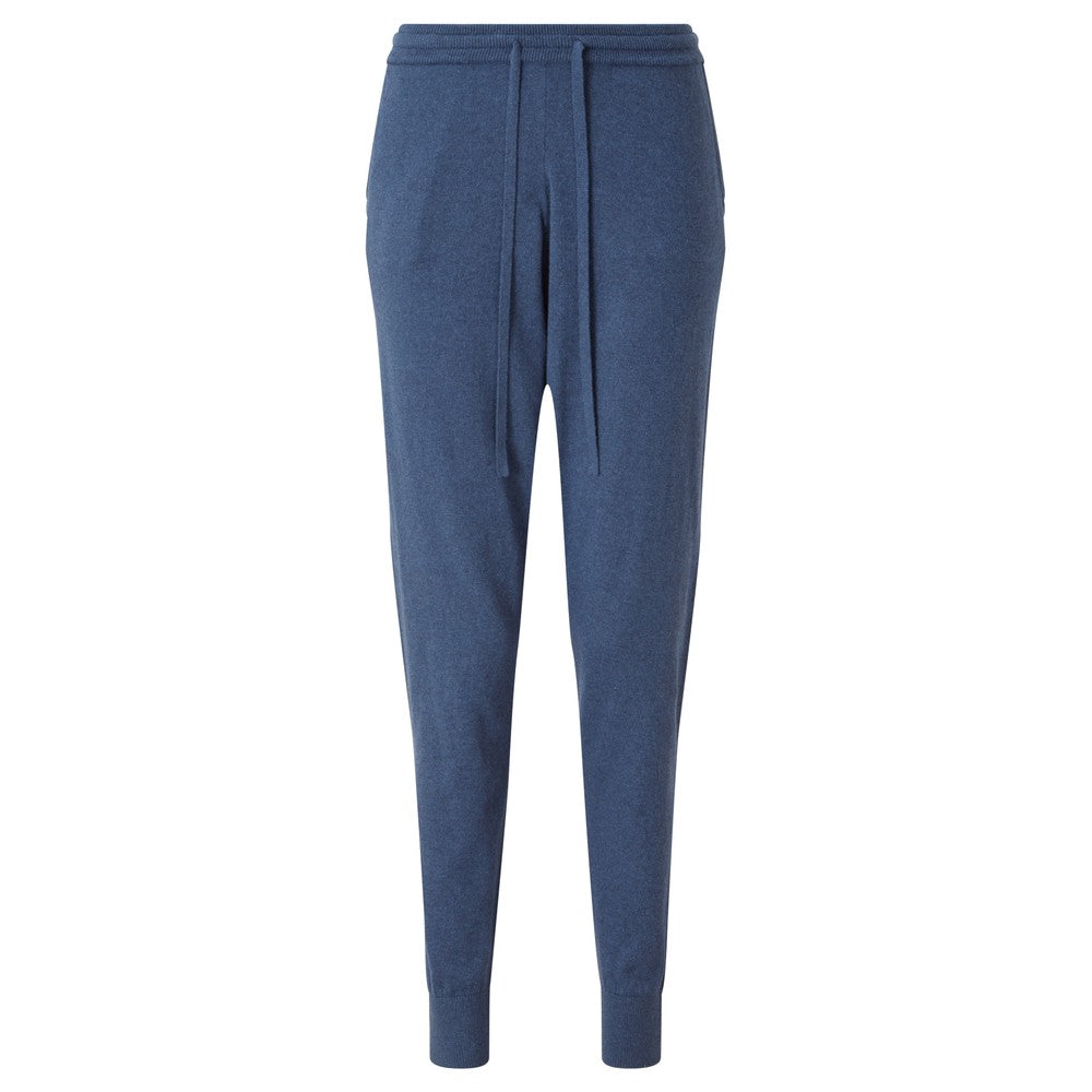 Fowey Knitted Leisure Trouser - French Navy