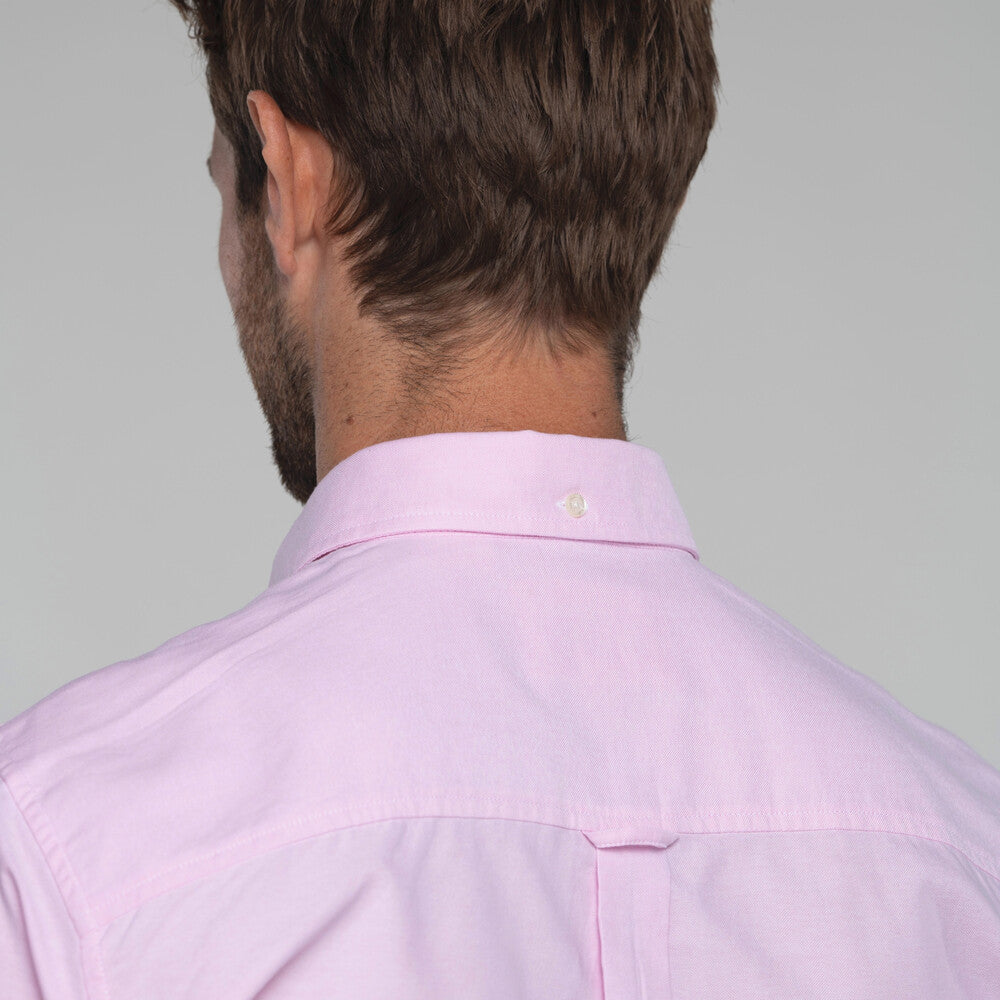 Holt Soft Oxford Tailored Shirt - Light Pink