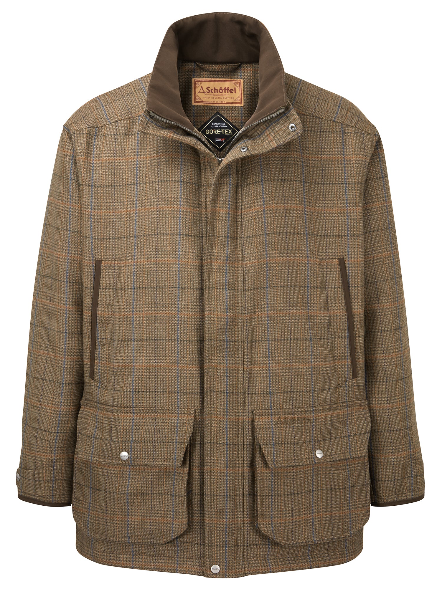 Ptarmigan Tweed Classic Coat - Arran Tweed