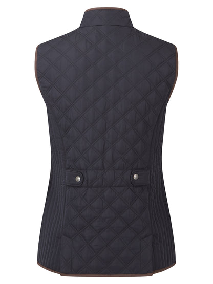 Quilted Gilet - Midnight