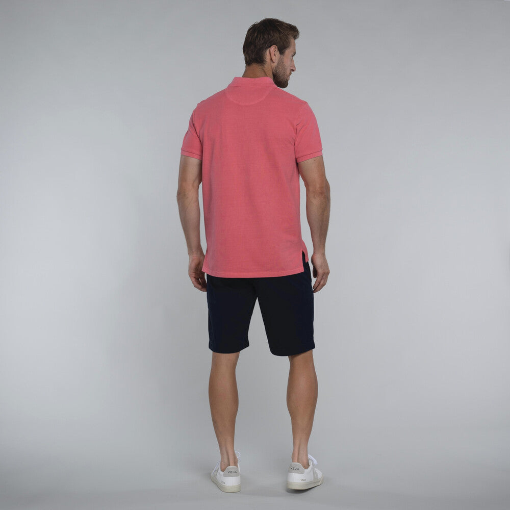 St Ives Tailored Polo Shirt - Coral