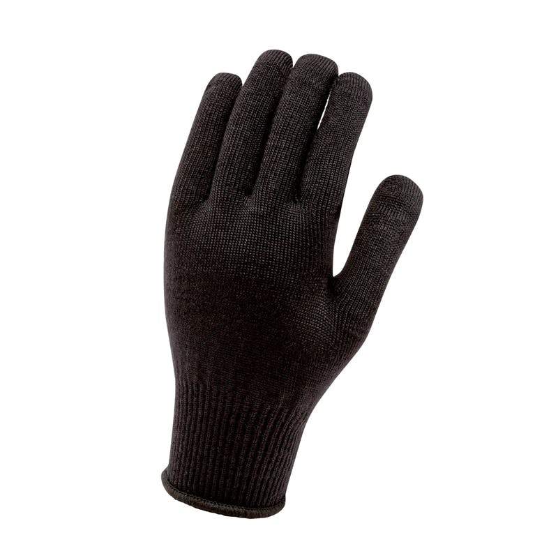 Solo Merino Liner Gloves - Black
