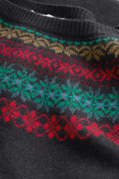 Centrepiece Knitted Dress - Ripe Berry Onyx Mix