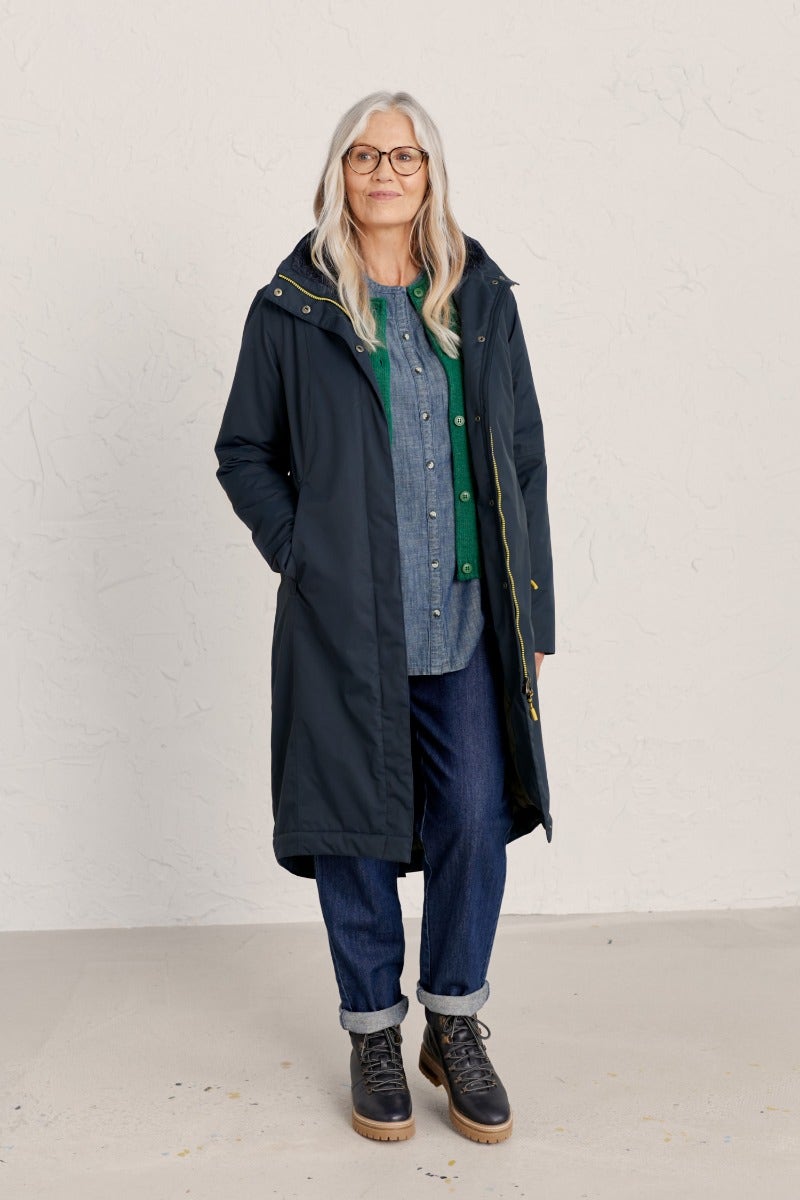 Janelle Coat - Squid Ink
