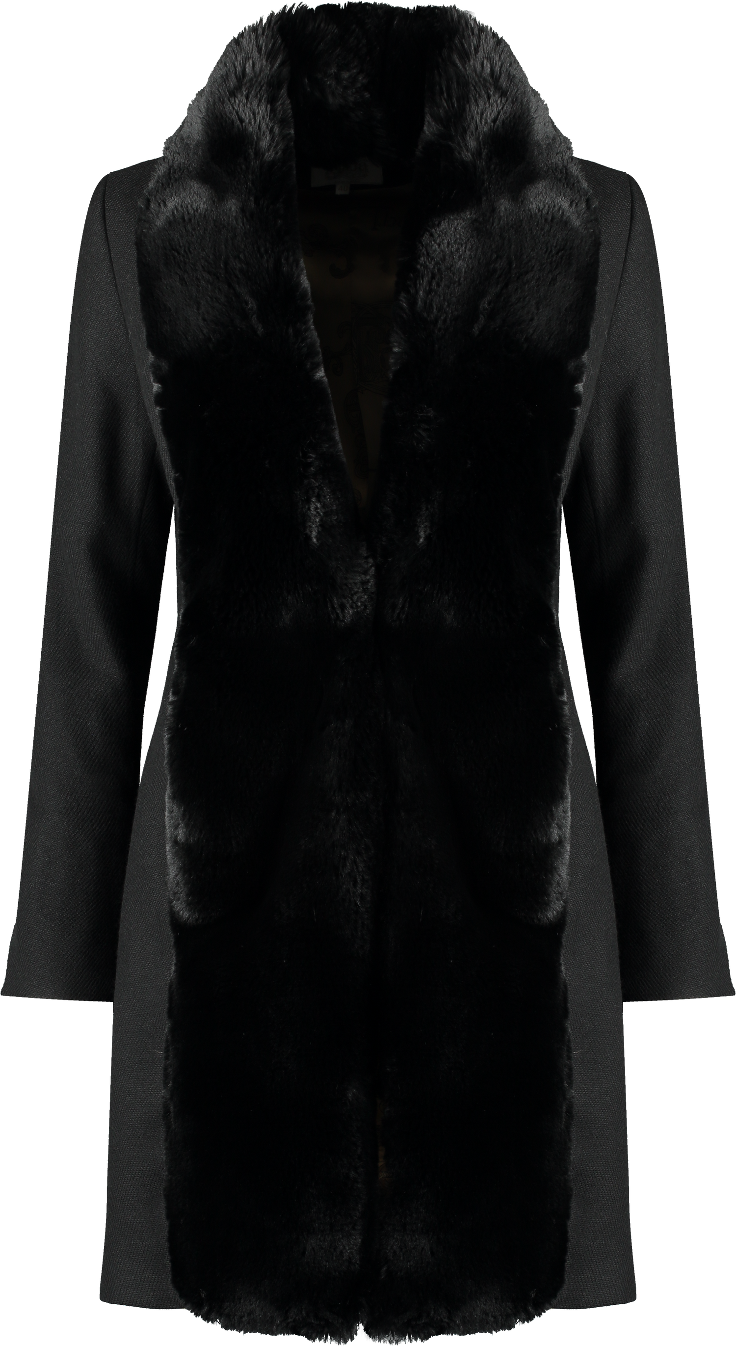 St Petersburg Short Coat - Black