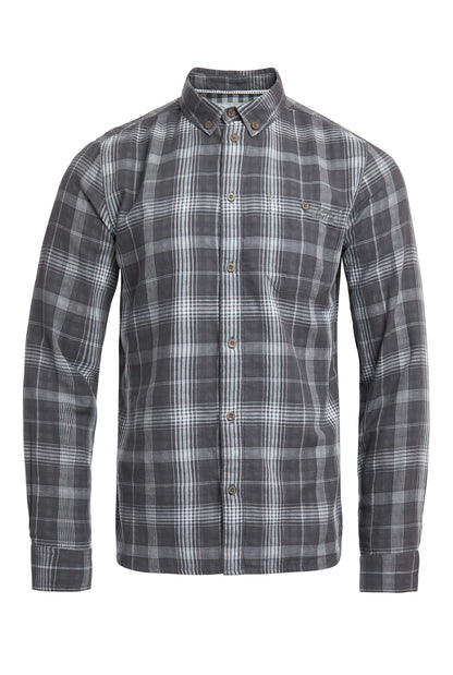 Lindale Long Sleeve Check Shirt - Cement