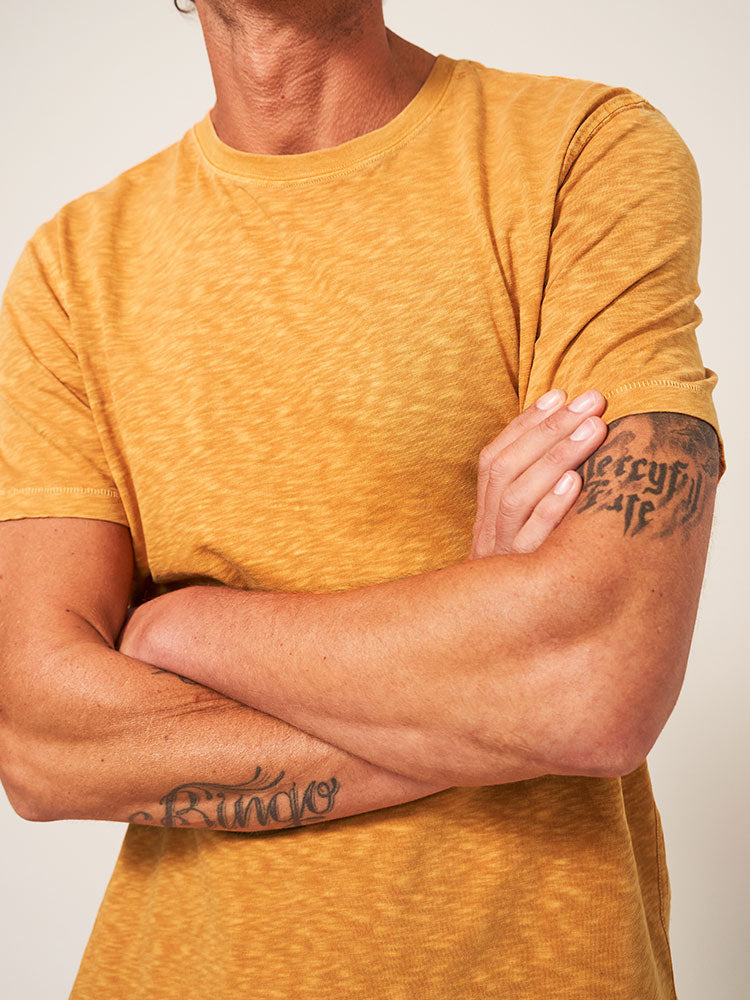 Abersoch Short Sleeve Tee - Bright Orange