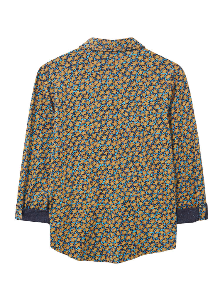 Annie Jersey Shirt - Chartreuse Multi