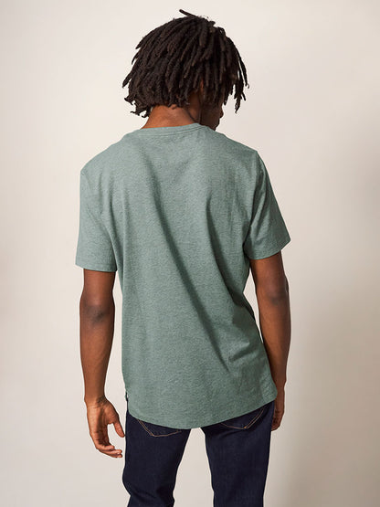 Beach Cruiser Graphic Tee - Dusky Green