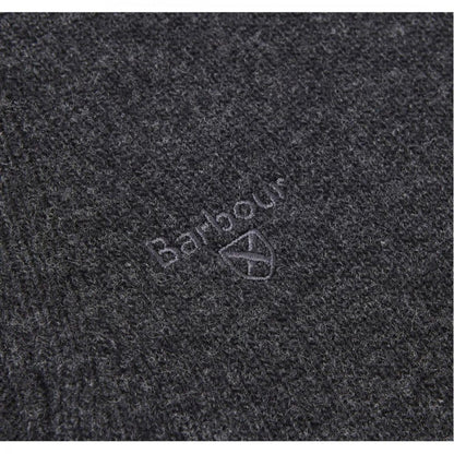 Essential Lambswool Half Zip Jumper - Charcoal