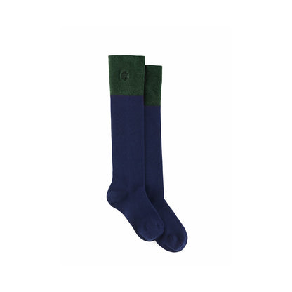 Signature Knee High Socks - Navy &amp; Forest