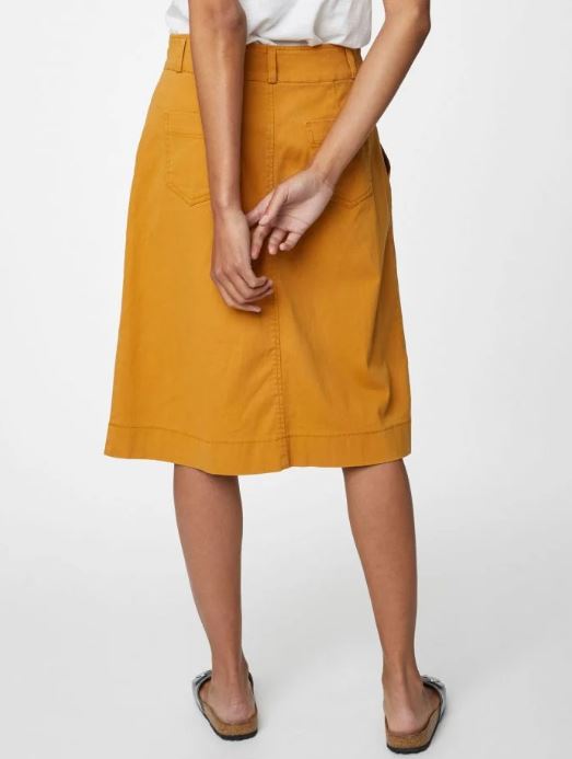 Justine Skirt - Saffron Yellow