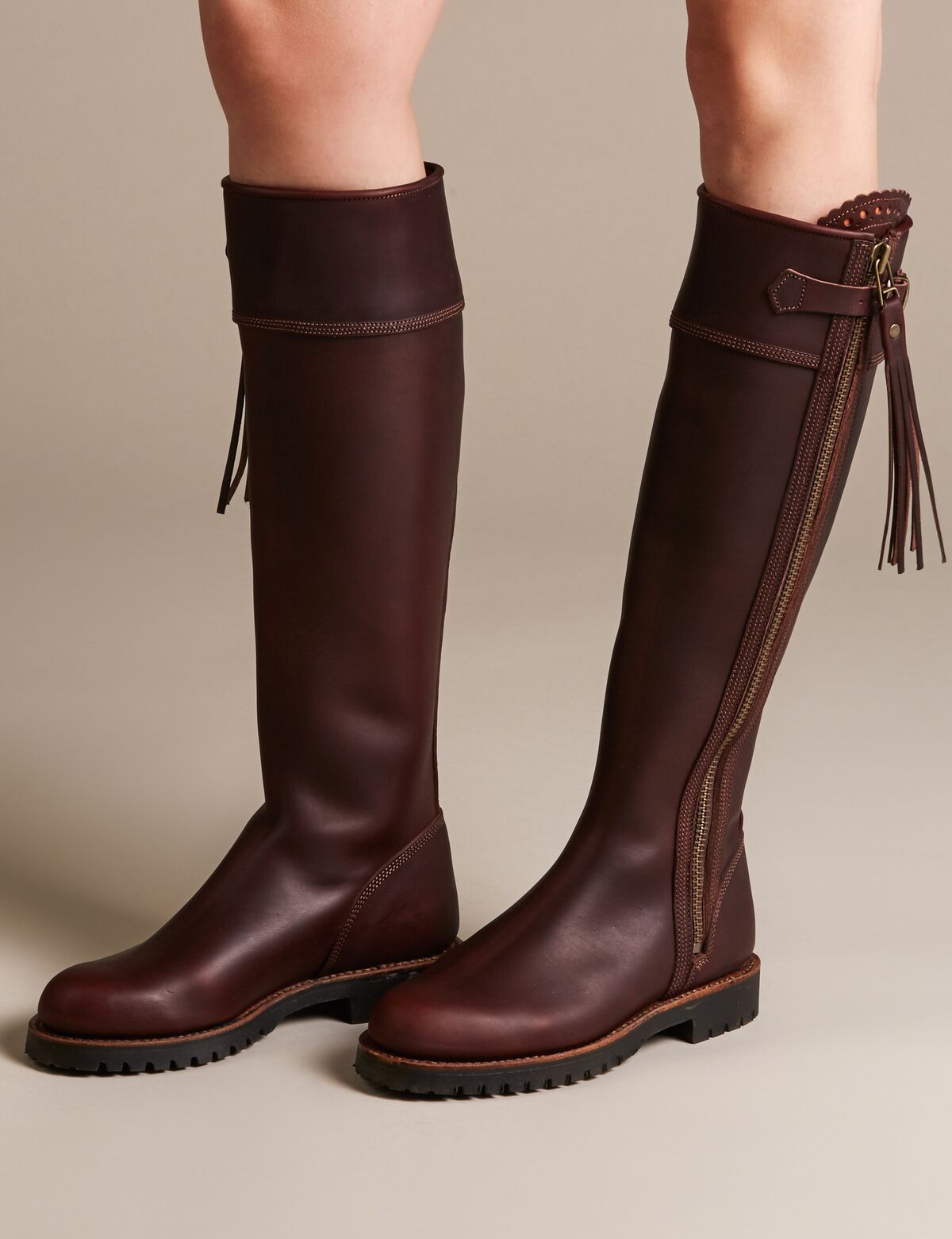 Long tassel hot sale boots