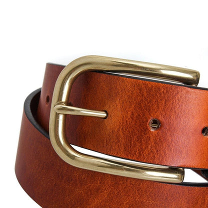 Wycombe Leather Belt - Chestnut