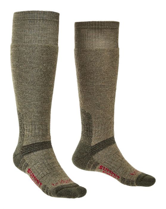 Explorer Heavyweight Merino Socks - Olive Green