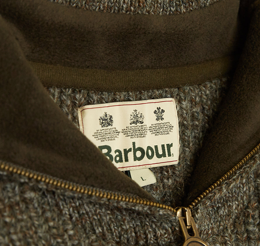 Barbour new fashion tyne half zip sweater