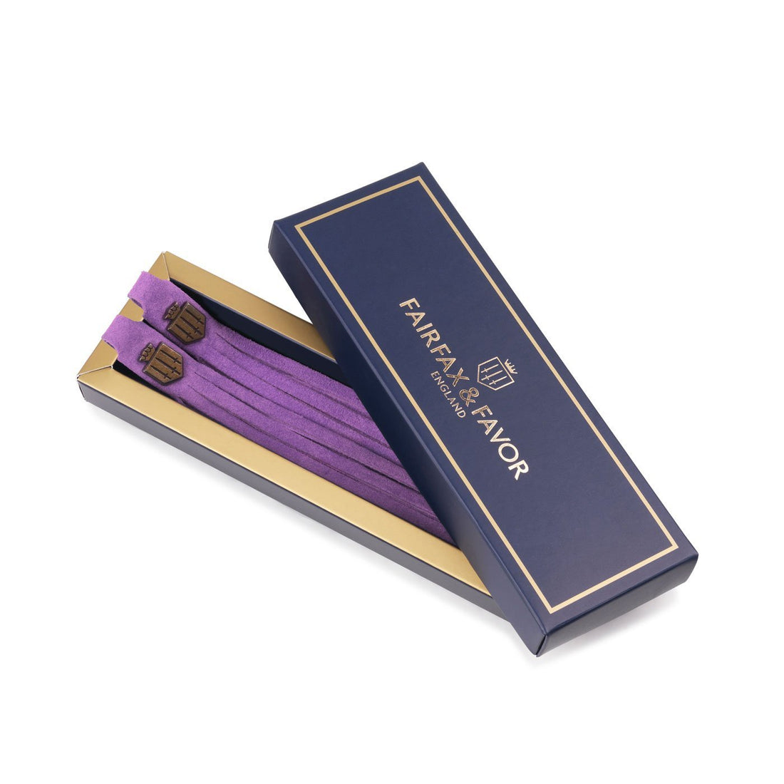 Boot Tassels - Purple