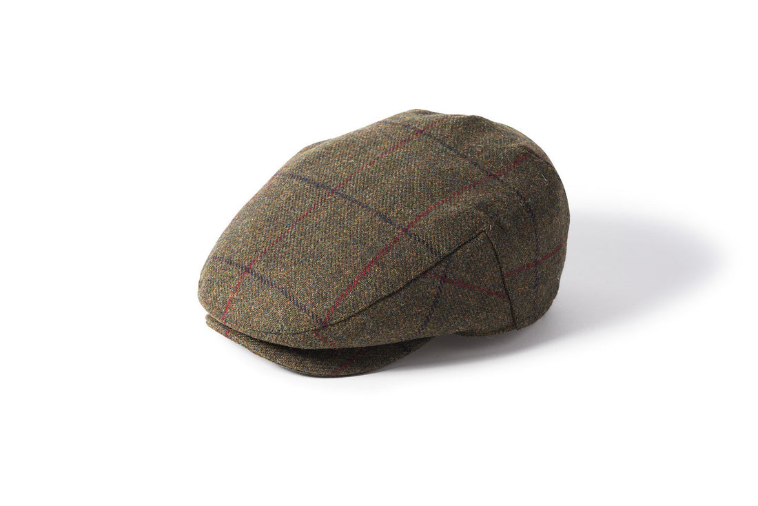 Waterproof Flat Cap - Olive