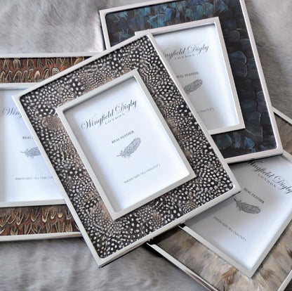 8x10 Feather Photo Frame - Duck
