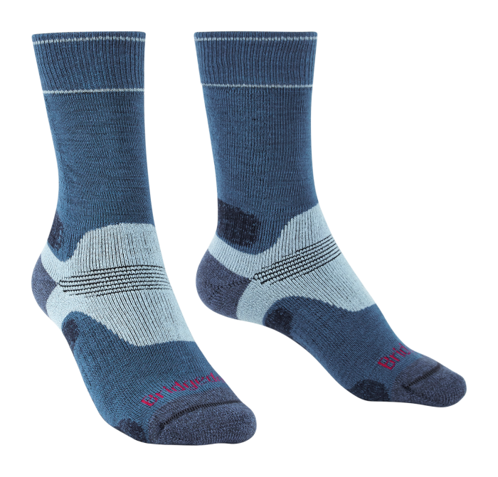 Hike Midweight Merino Performance Socks - Blue Sky